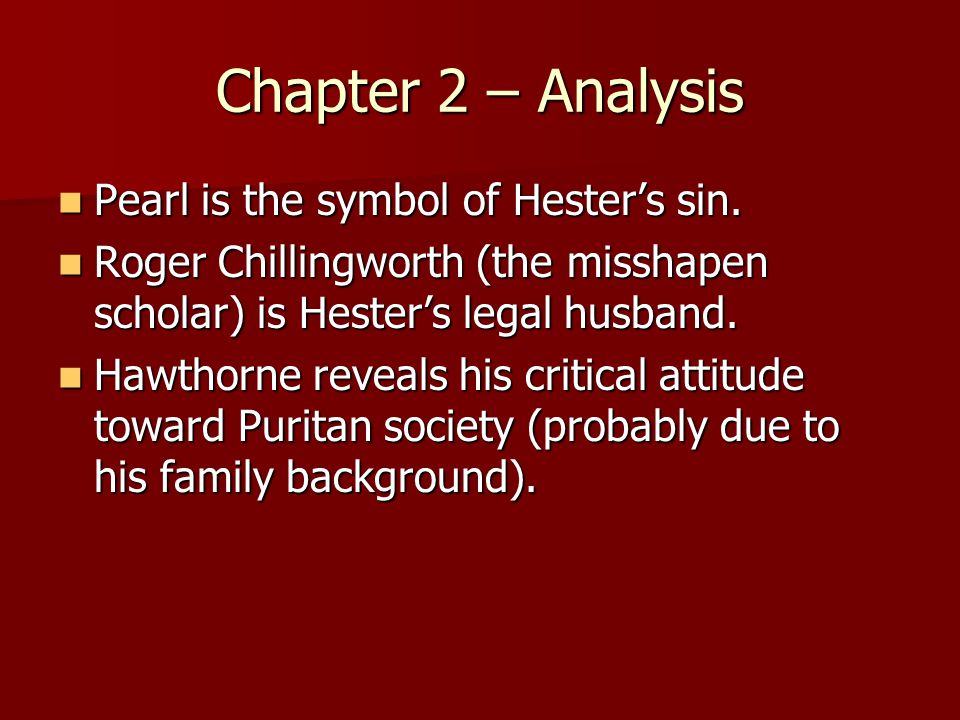 An Analysis of the Puritan Society in the Scarlet Letter by Nathaniel Hawthorne